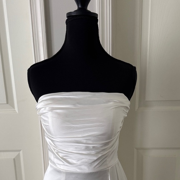 Fashion Nova White Strapless Dress - Picture 2 of 4